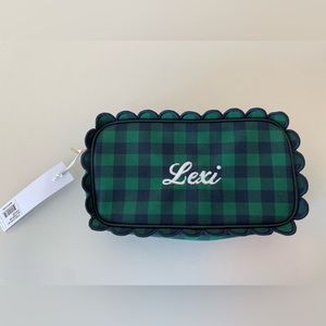 NWT Stoney Clover Lane plaid pouch